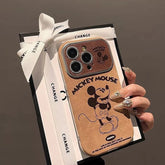 Mickey Leather Style Phone Case